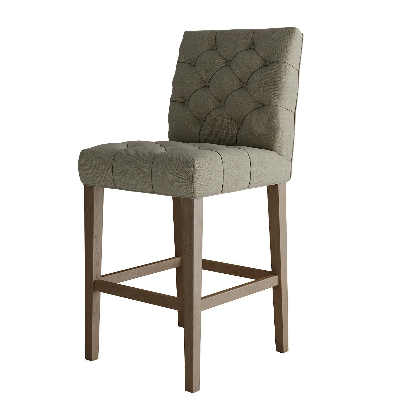 BENNETT PARSONS FABRIC COUNTER STOOL 3D model_2