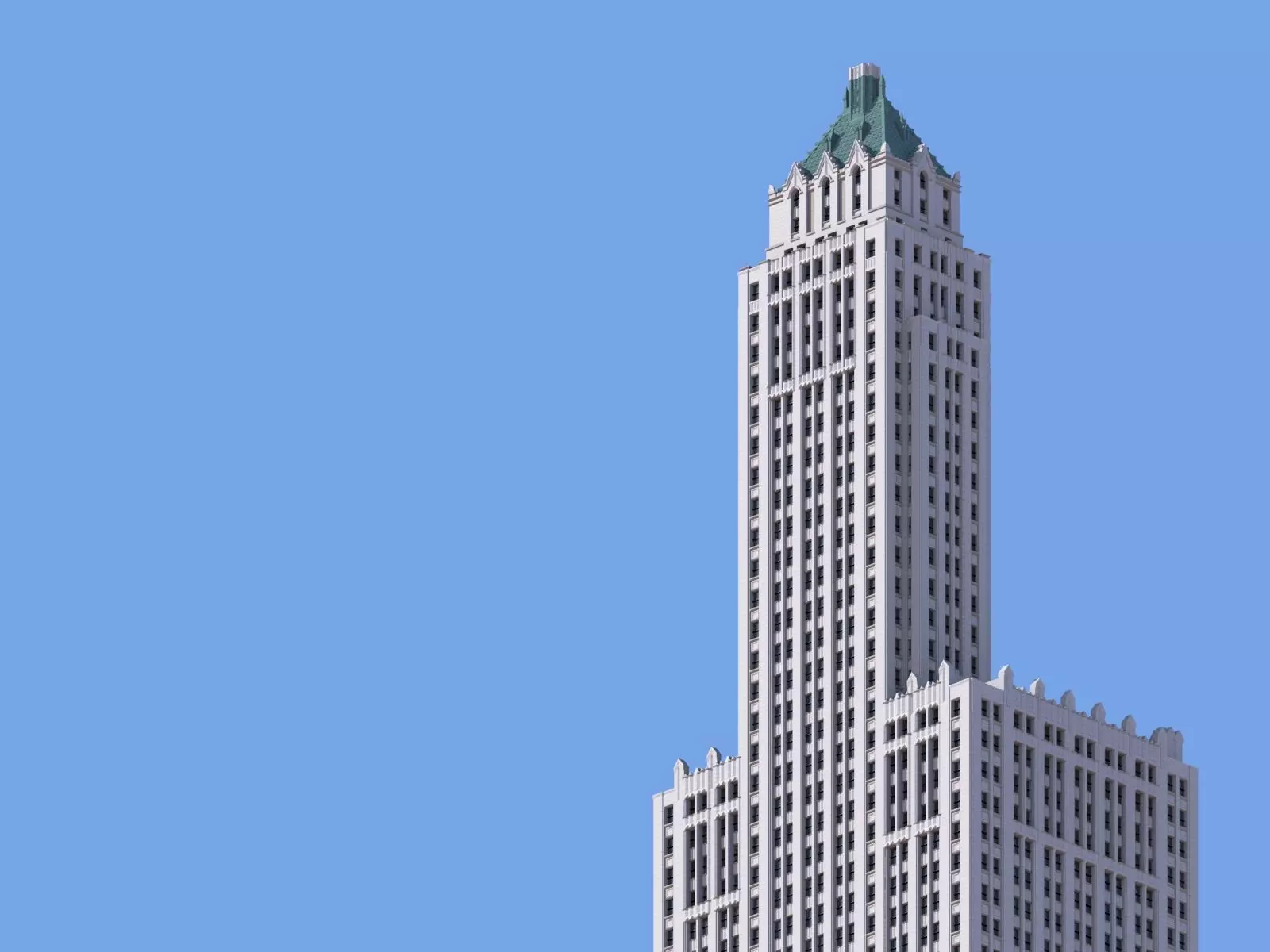 Pittsfield Building 3D print model_0