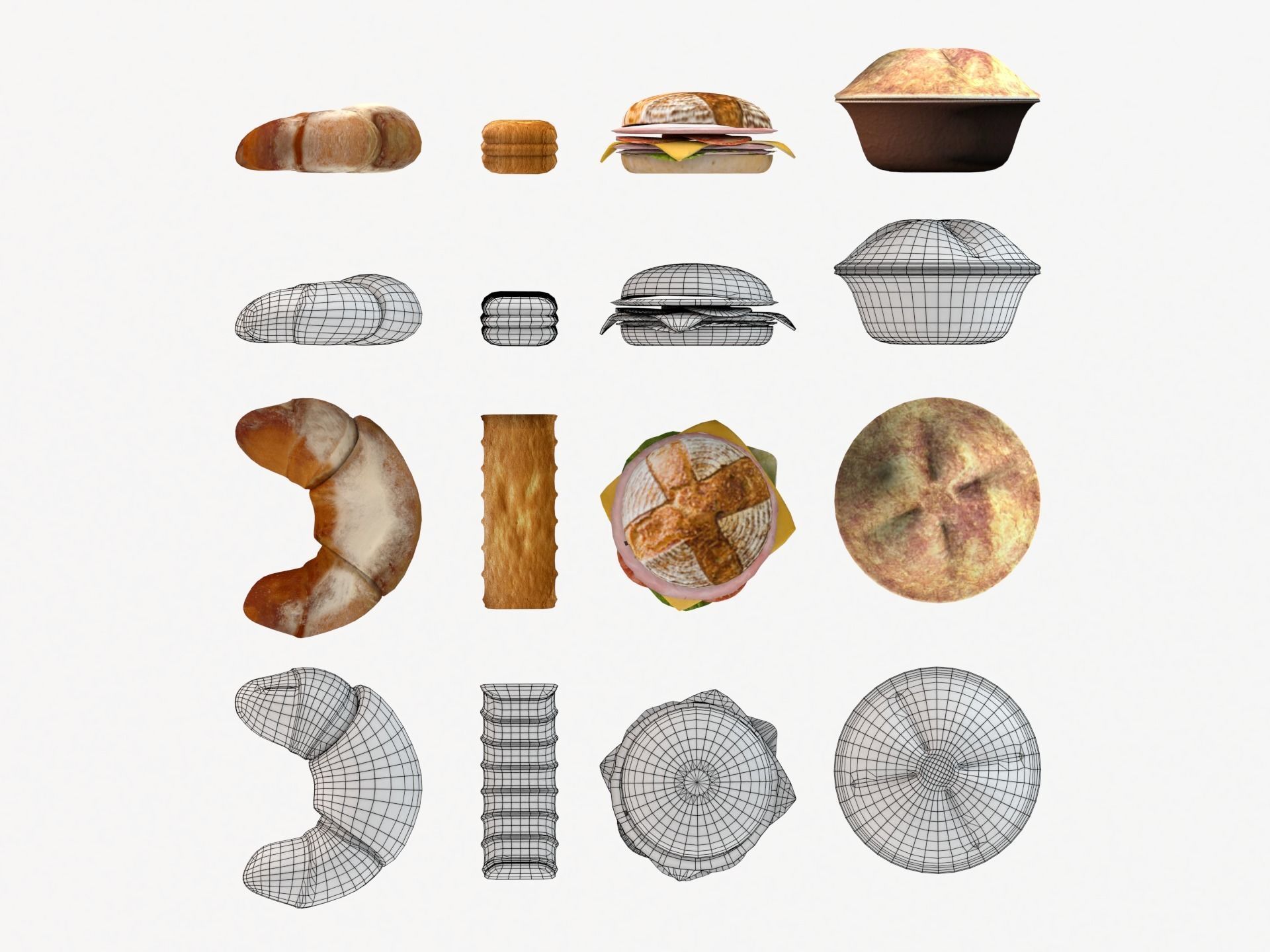 Food Pack Vol 02 3D model_1