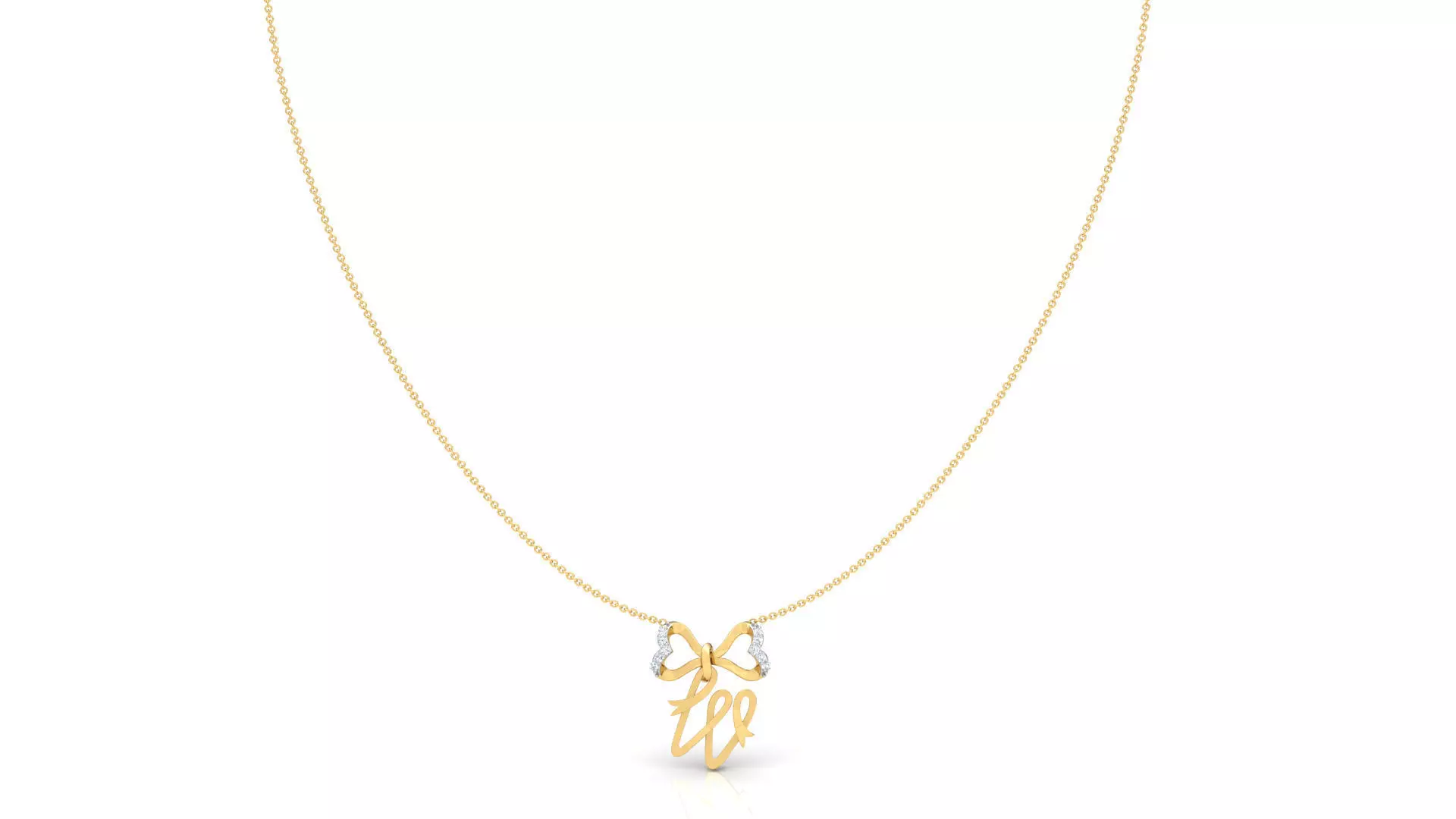Alphabet -W- Pendant 3D print model_0