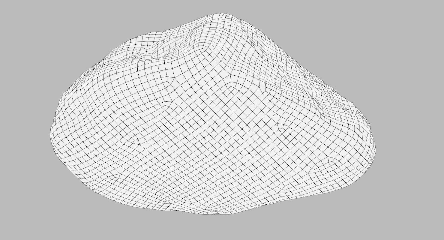 Sedimentary rock 3D model_18