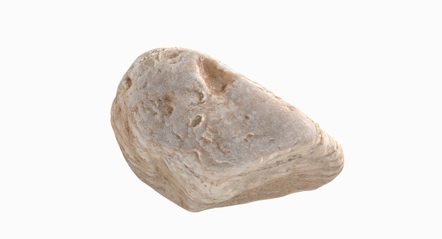 Sedimentary rock 3D model_7