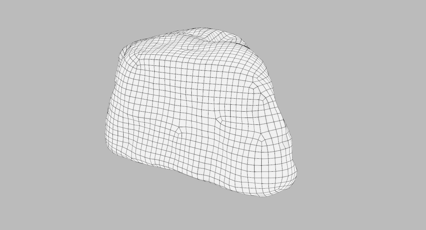 Sedimentary rock 3D model_10