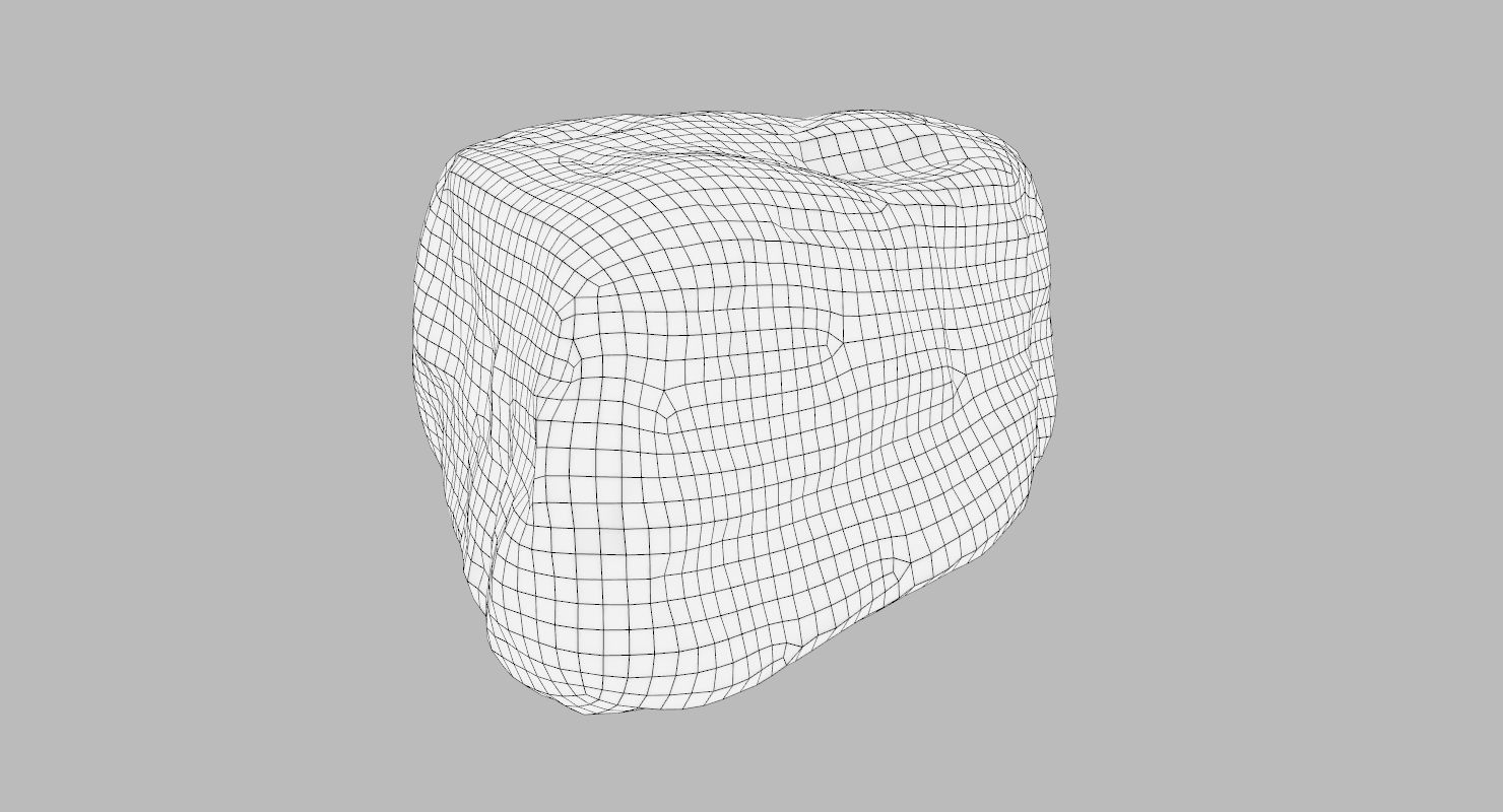Sedimentary rock 3D model_11