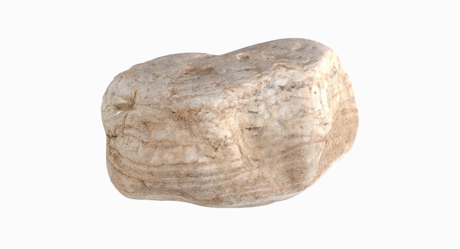 Sedimentary rock 3D model_5