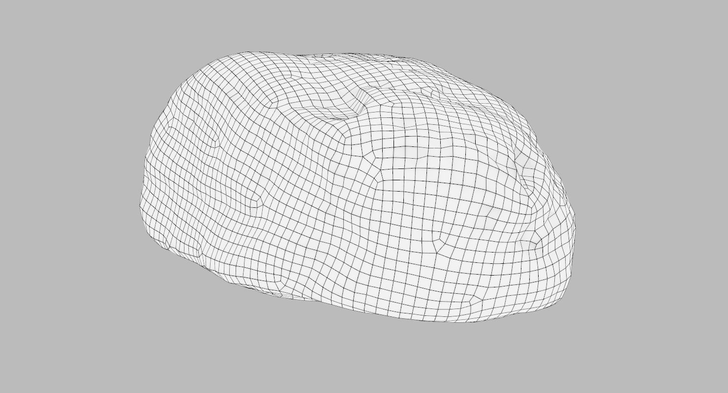 Sedimentary rock 3D model_13