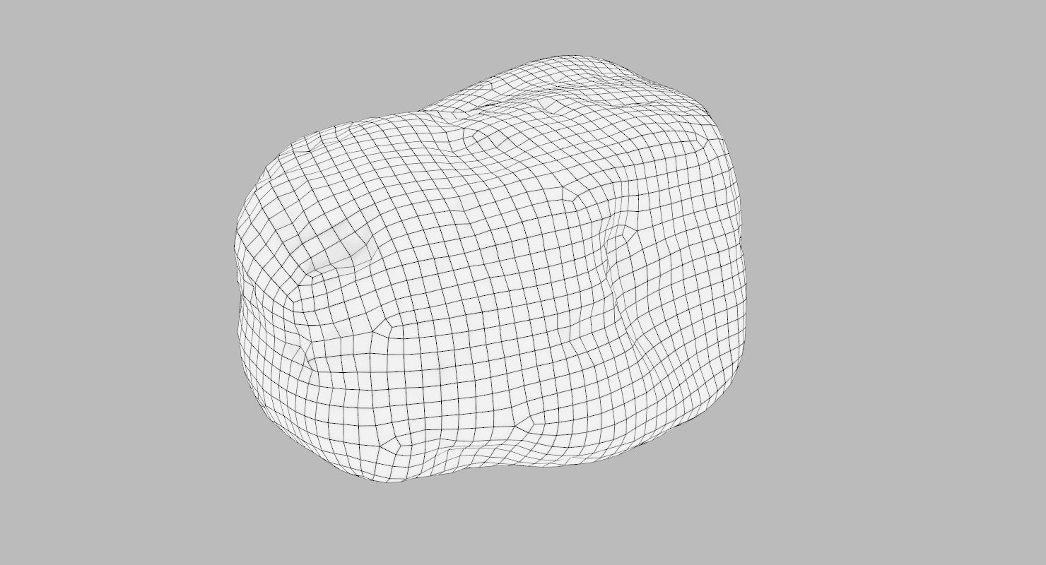 Sedimentary rock 3D model_14