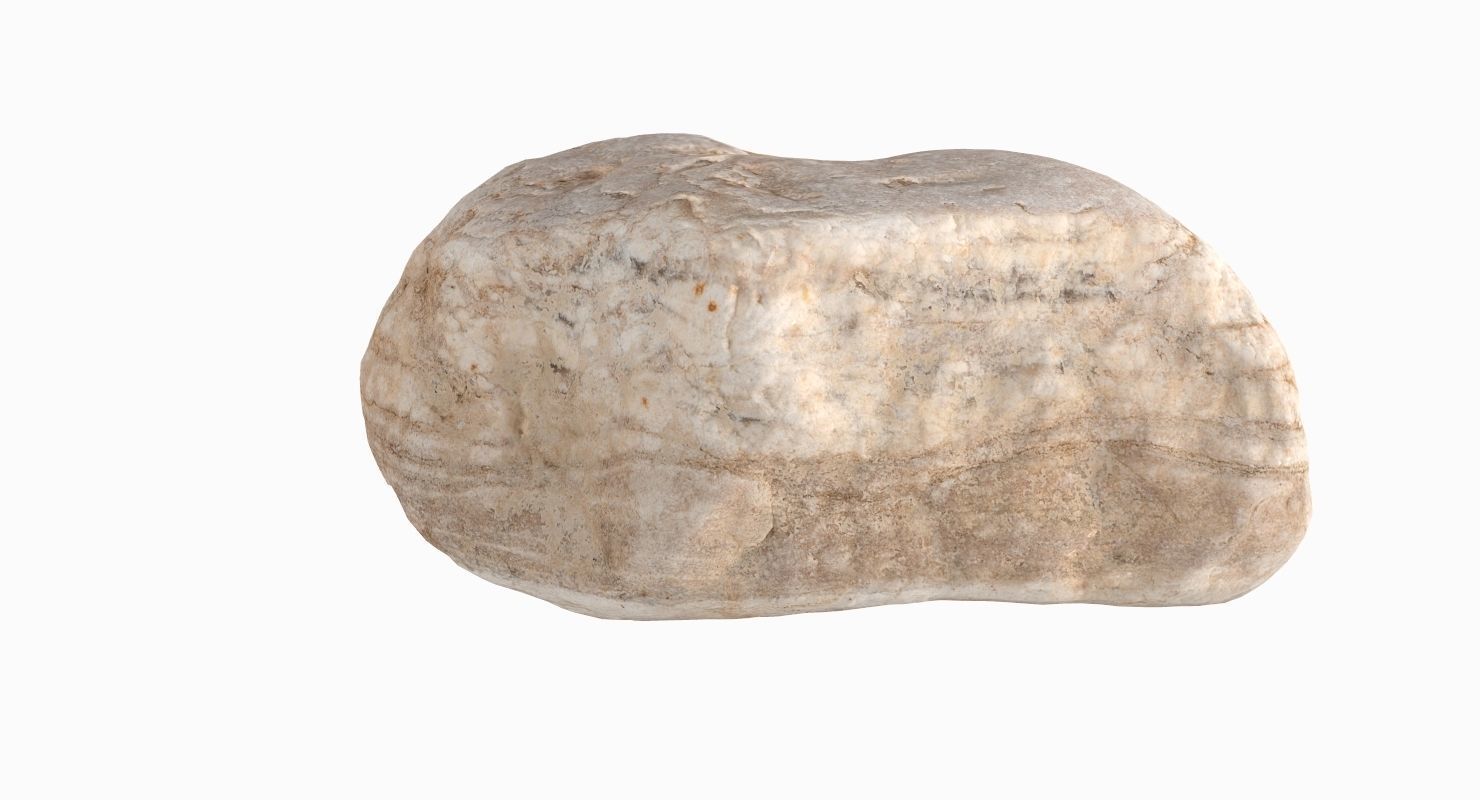 Sedimentary rock 3D model_6