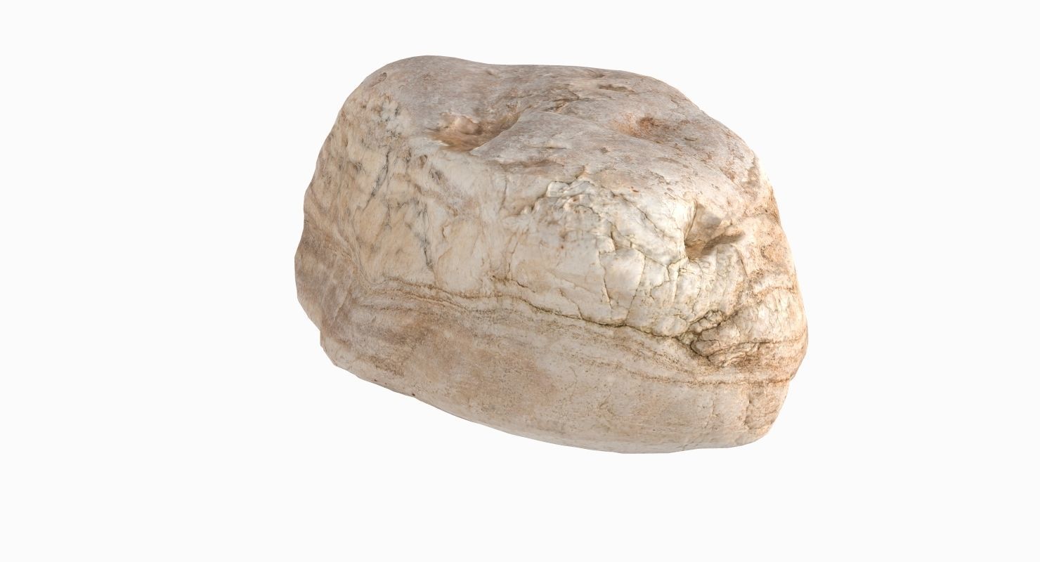Sedimentary rock 3D model_3