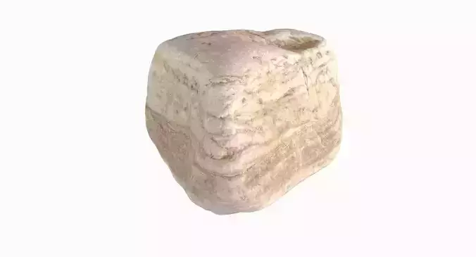 Sedimentary rock 3D model