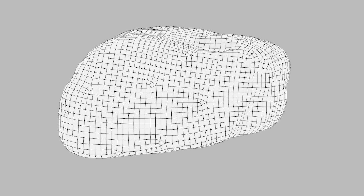 Sedimentary rock 3D model_12