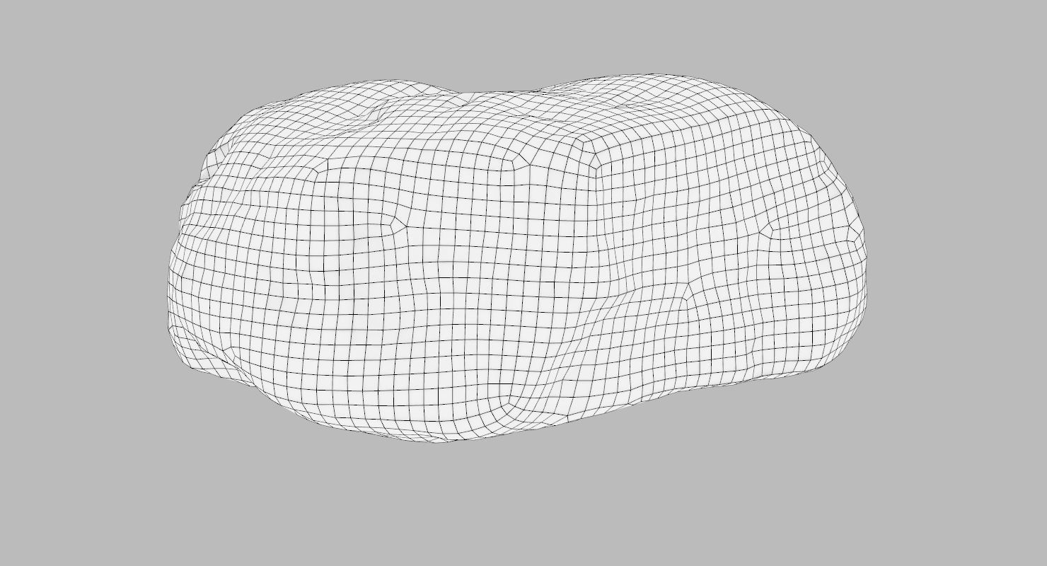 Sedimentary rock 3D model_15