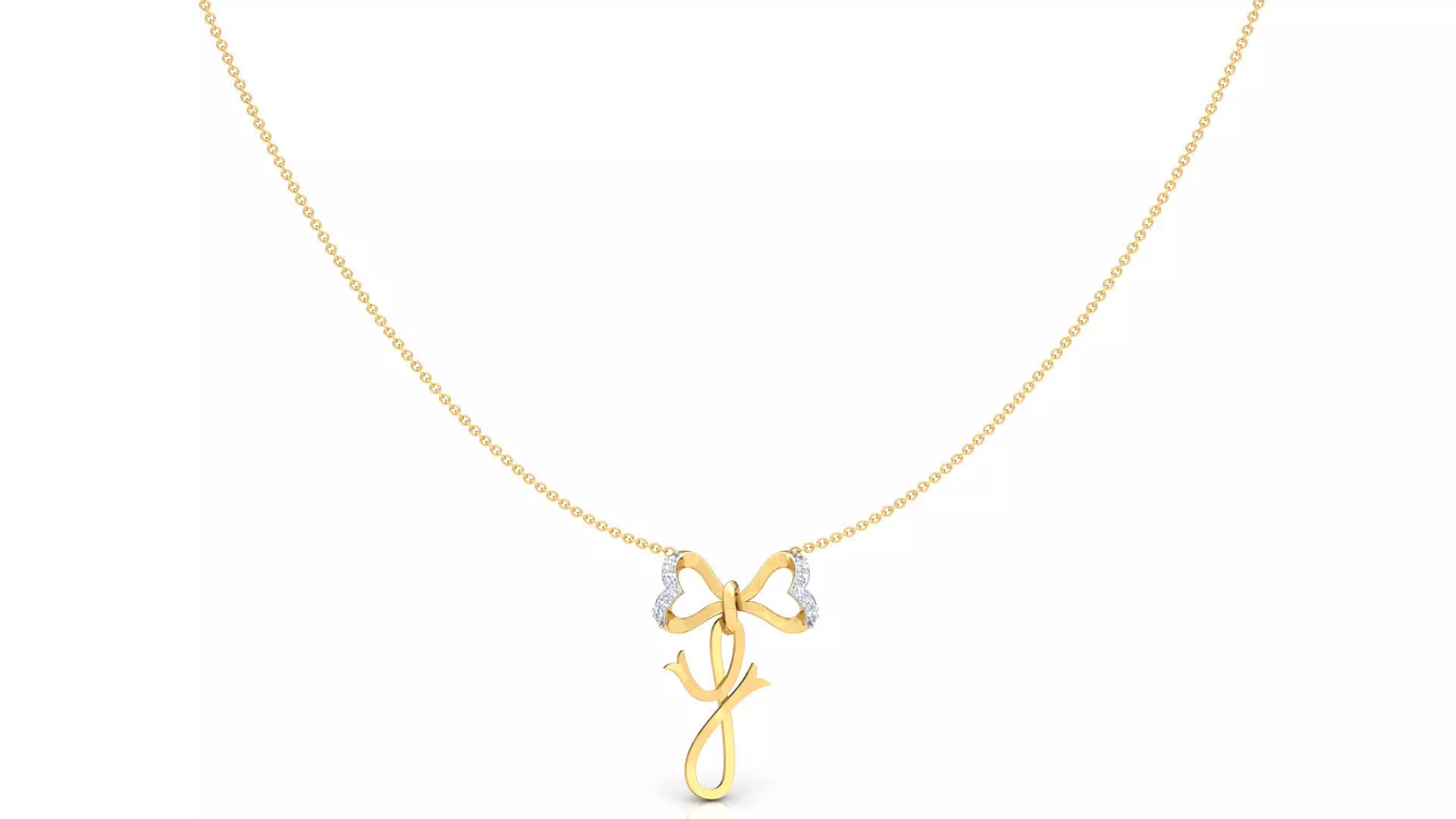 Alphabet -Y- Pendant 3D print model_0