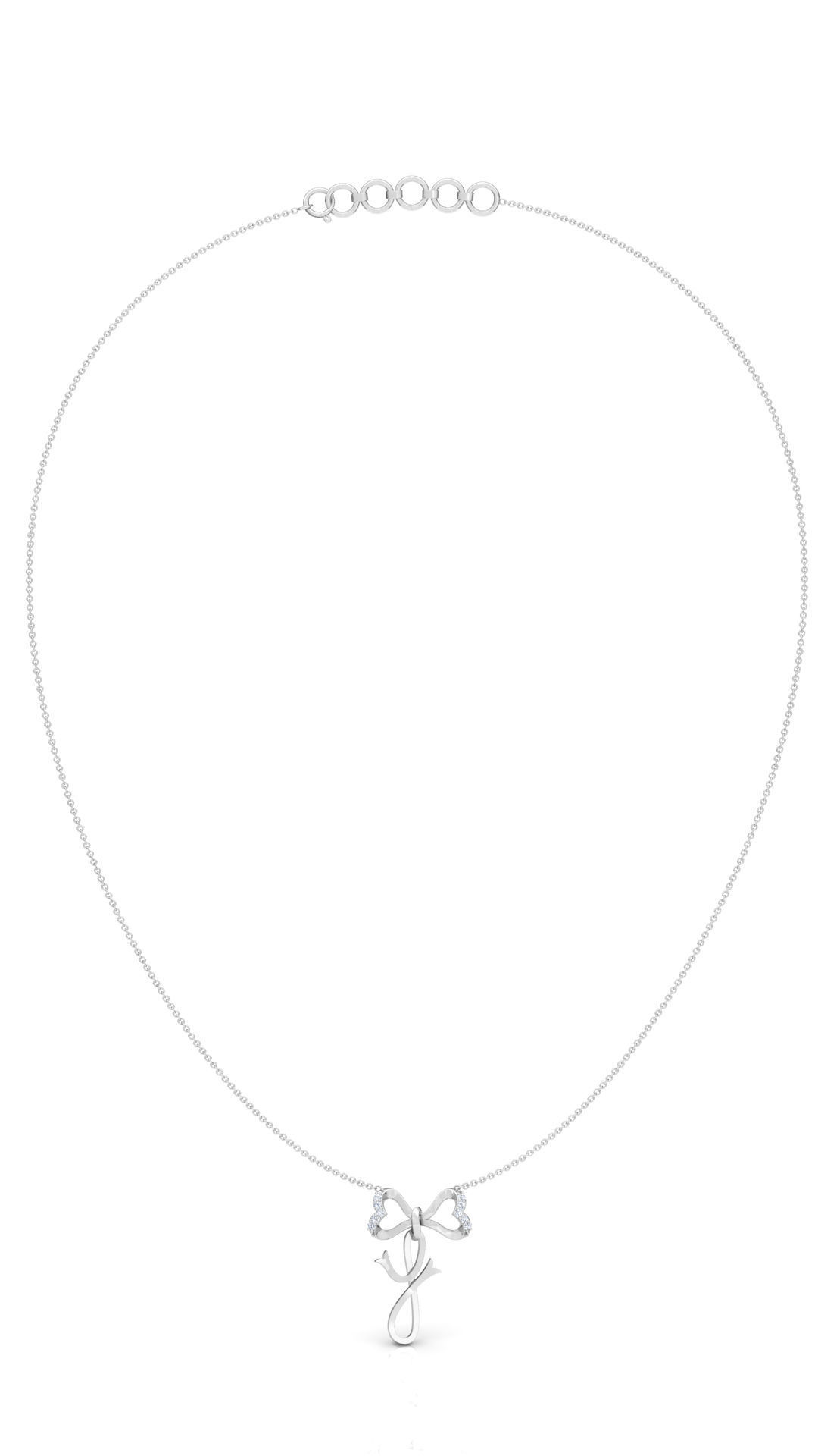 Alphabet -Y- Pendant 3D print model_11