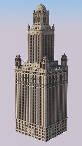 Jewelers Building 3D print model 2