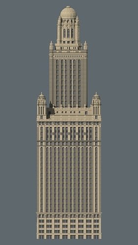 Jewelers Building 3D print model 4