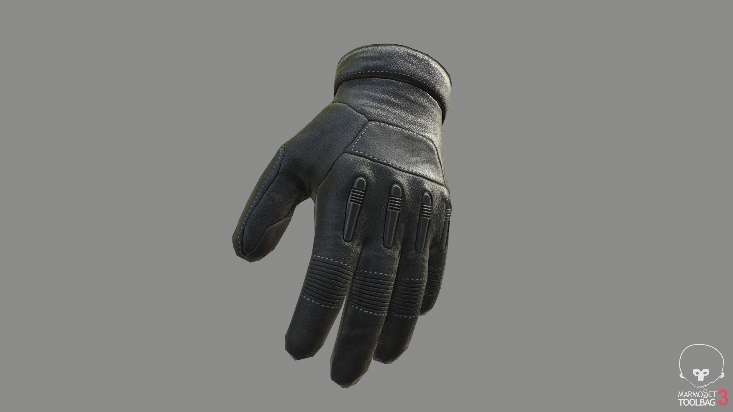 Gloves Low-poly 3D model