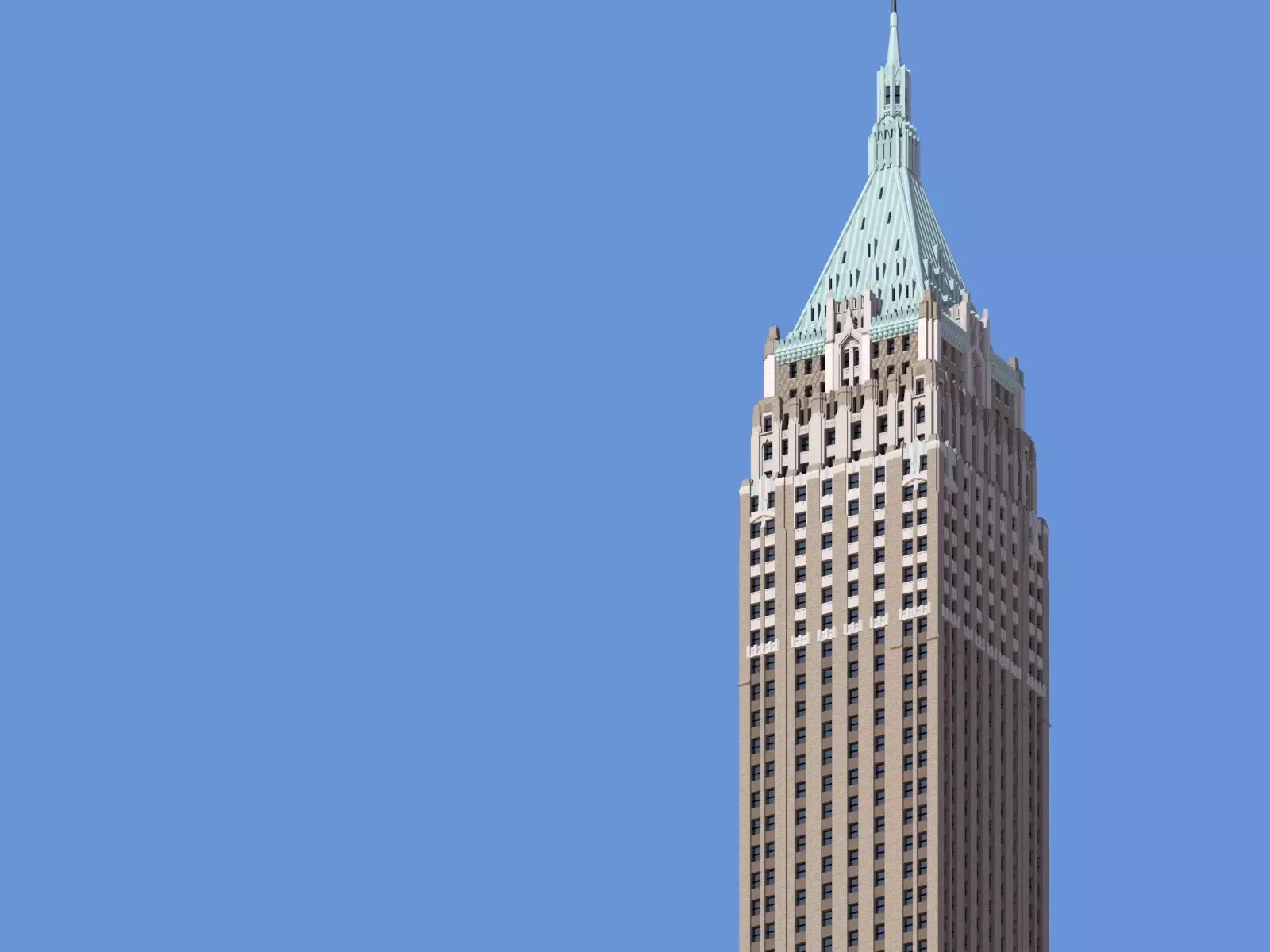 40 Wall Street 3D print model