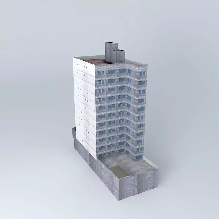 Ex Chase Manhattan Bank de Rosario Free 3D model_0