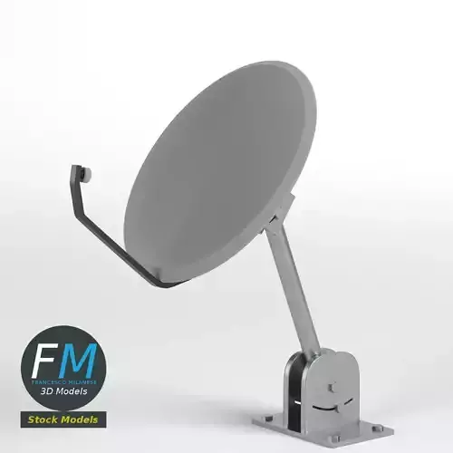 Satellite dish 3D model Satellite dish 3D model