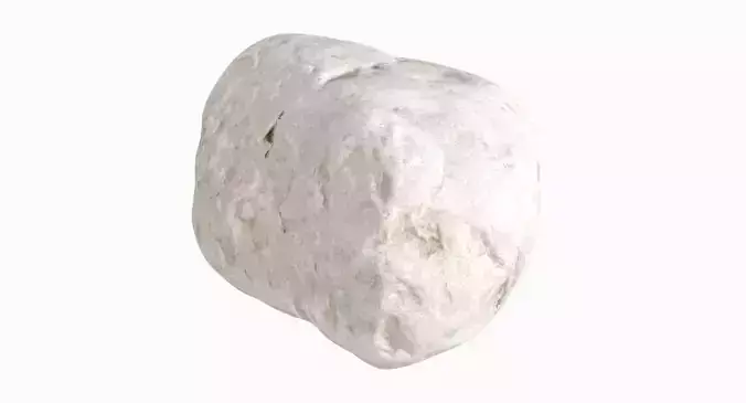 Eroded Granite Rock 3D model