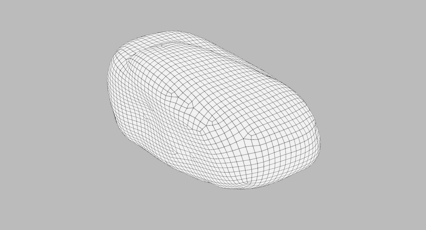 Generic Granite Rock 3D model_21