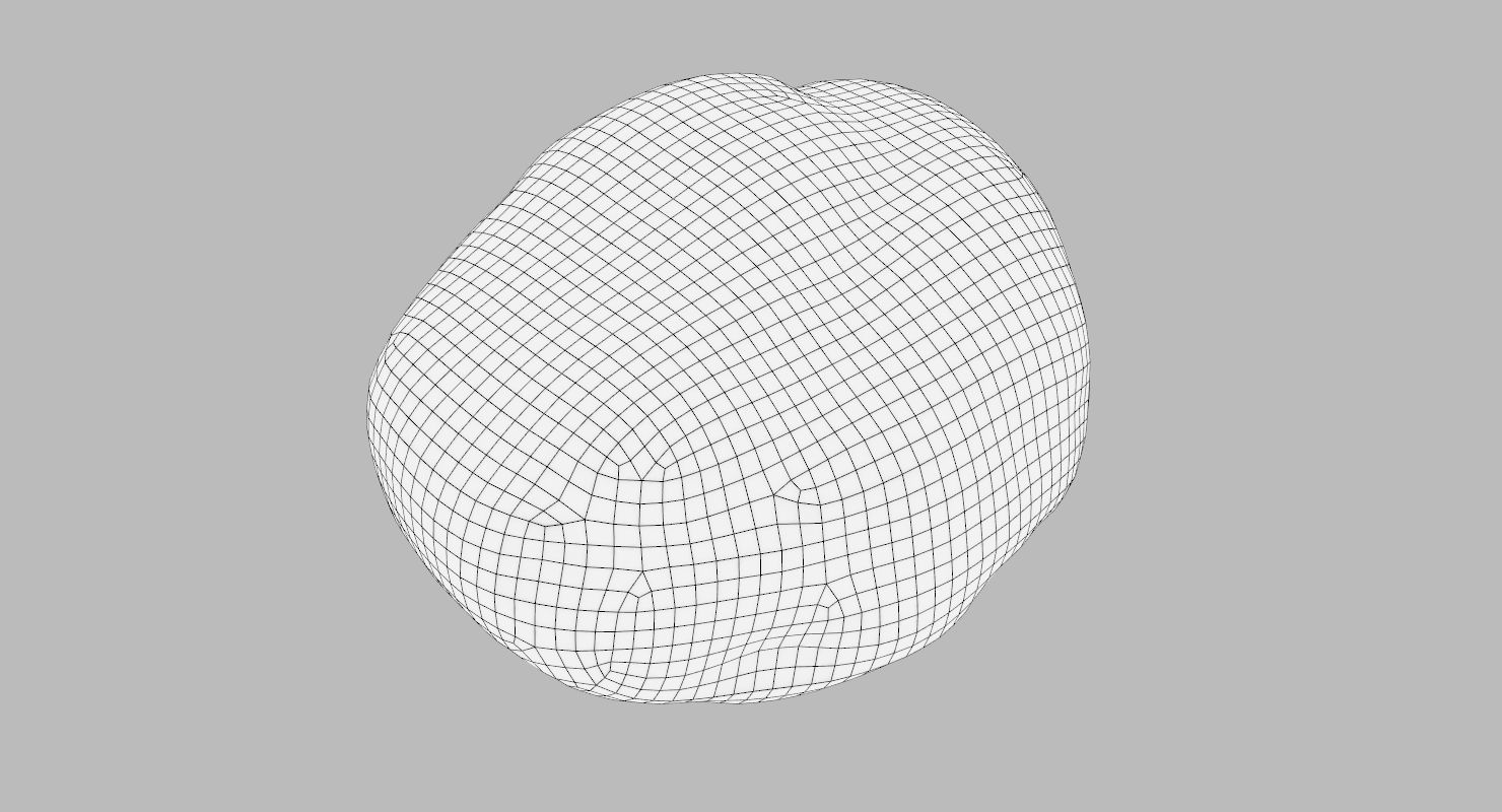 Generic Granite Rock 3D model_16