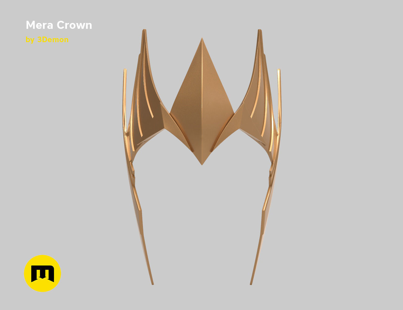Mera crown 3D print model_2