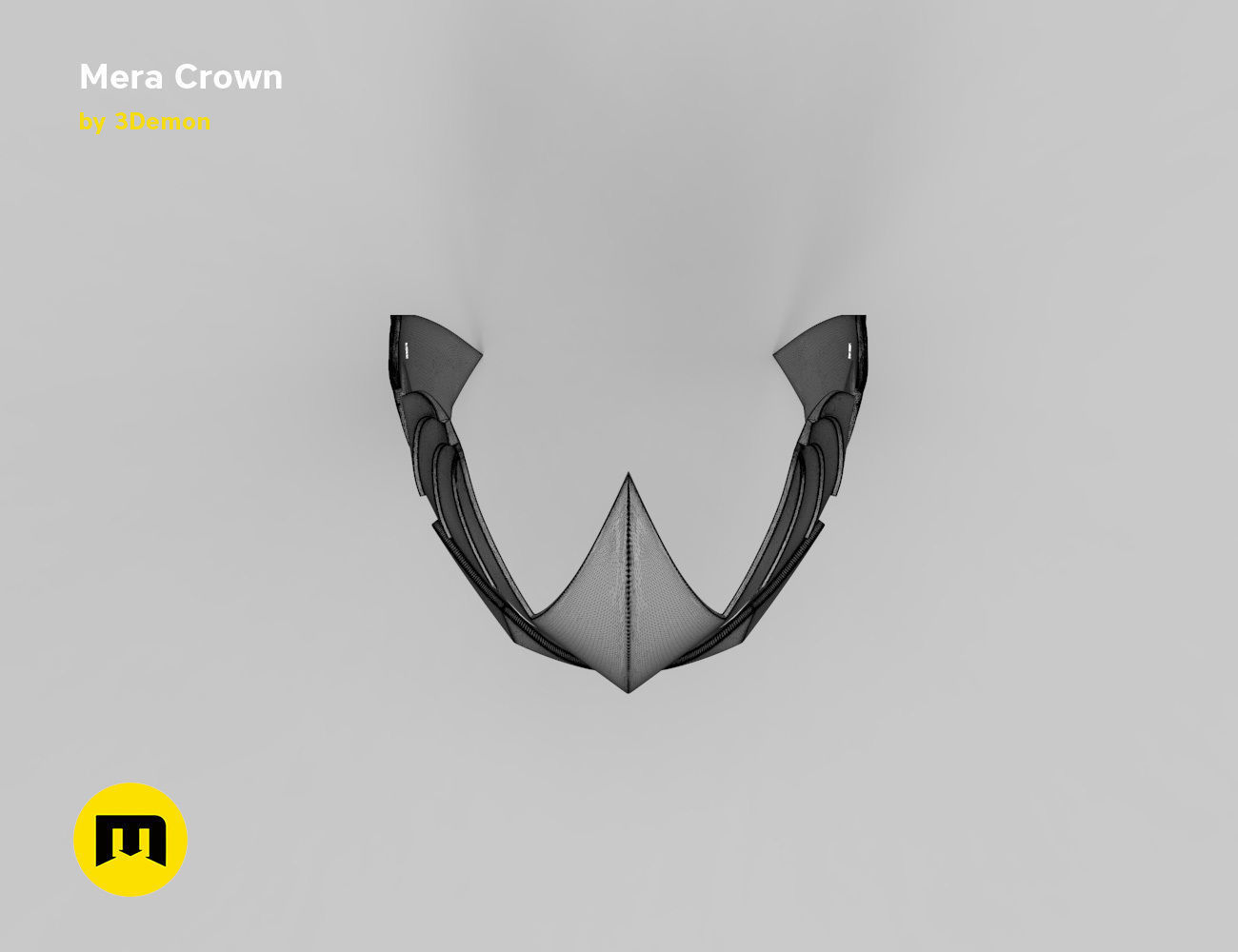 Mera crown 3D print model_14