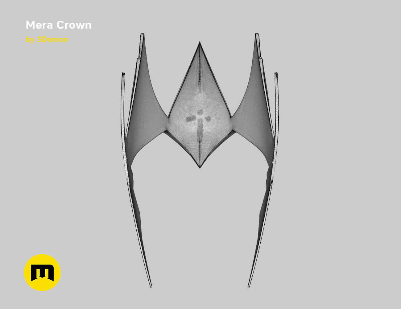 Mera crown 3D print model_11