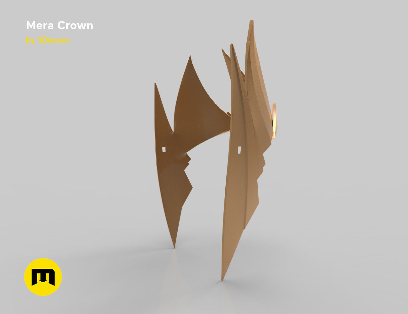 Mera crown 3D print model_1