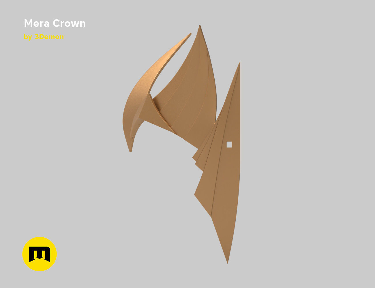 Mera crown 3D print model_5