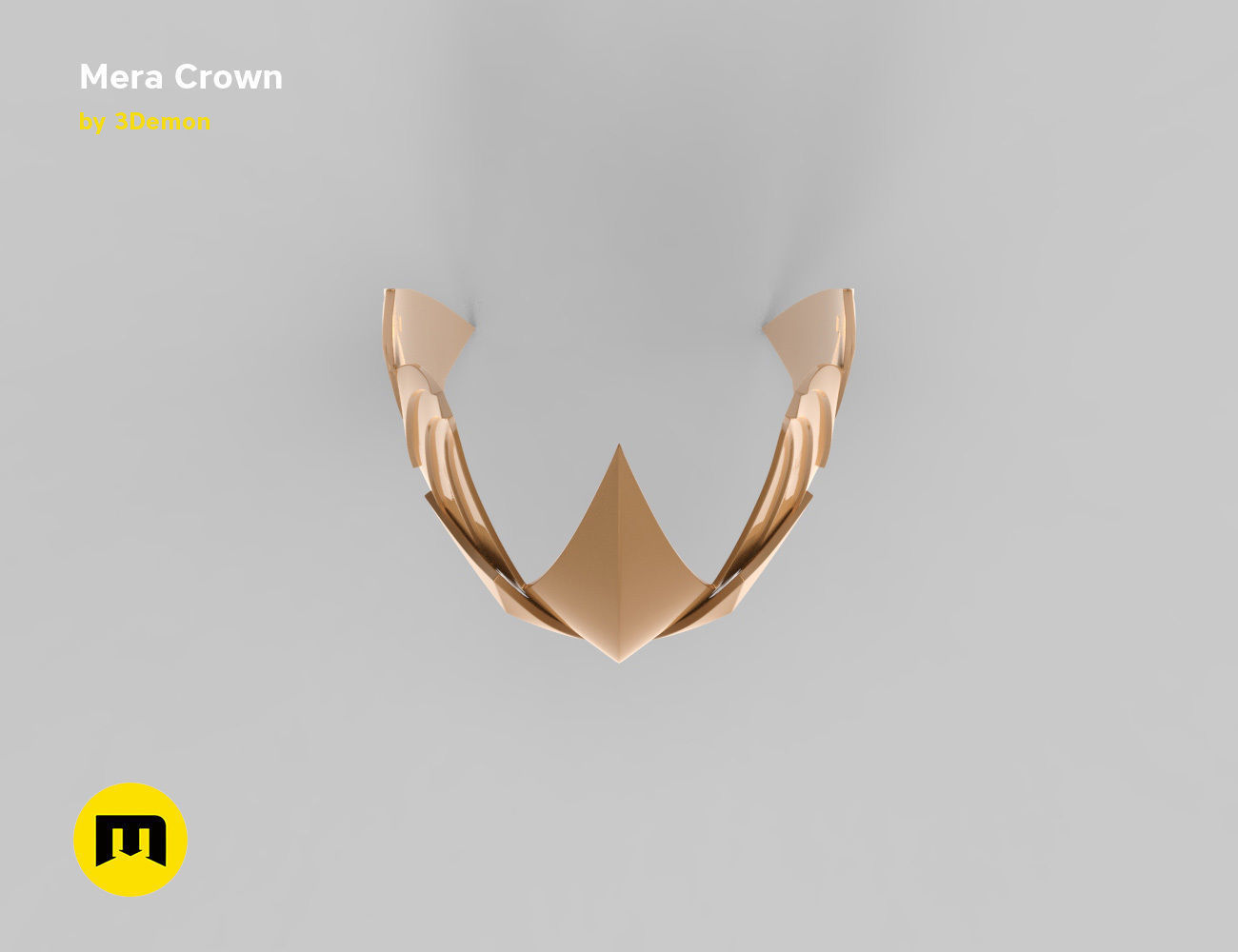 Mera crown 3D print model_6