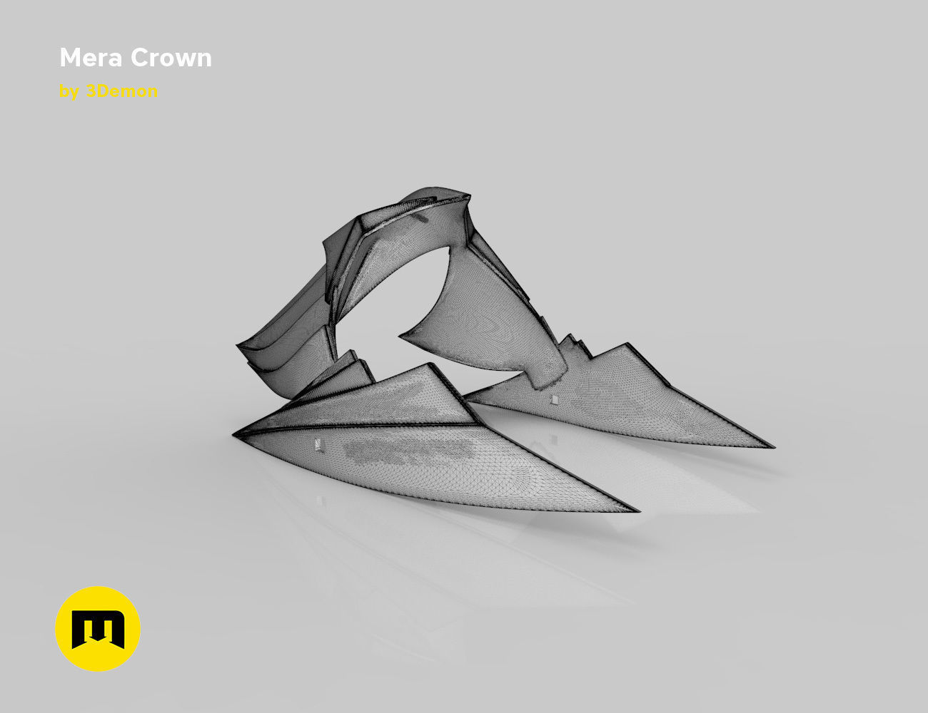 Mera crown 3D print model_15