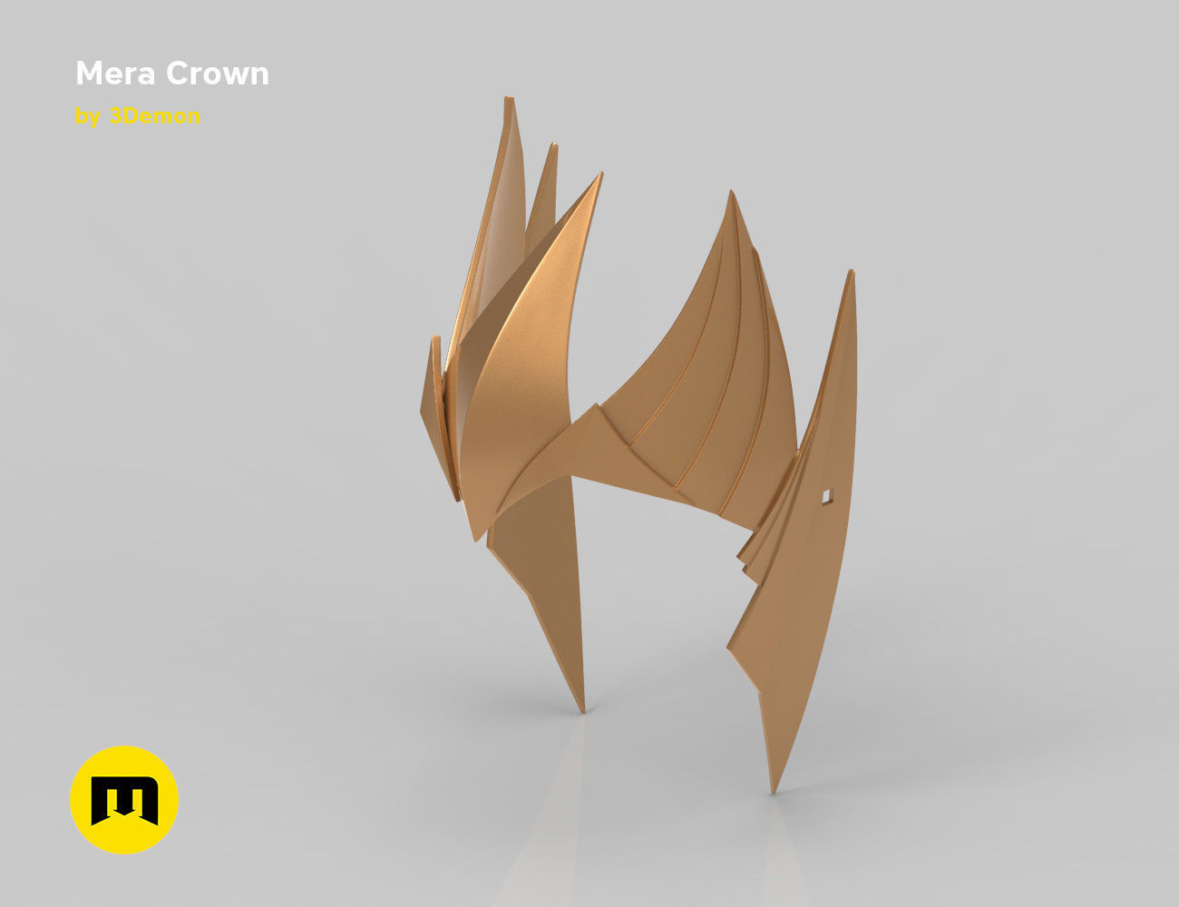 Mera crown 3D print model_7