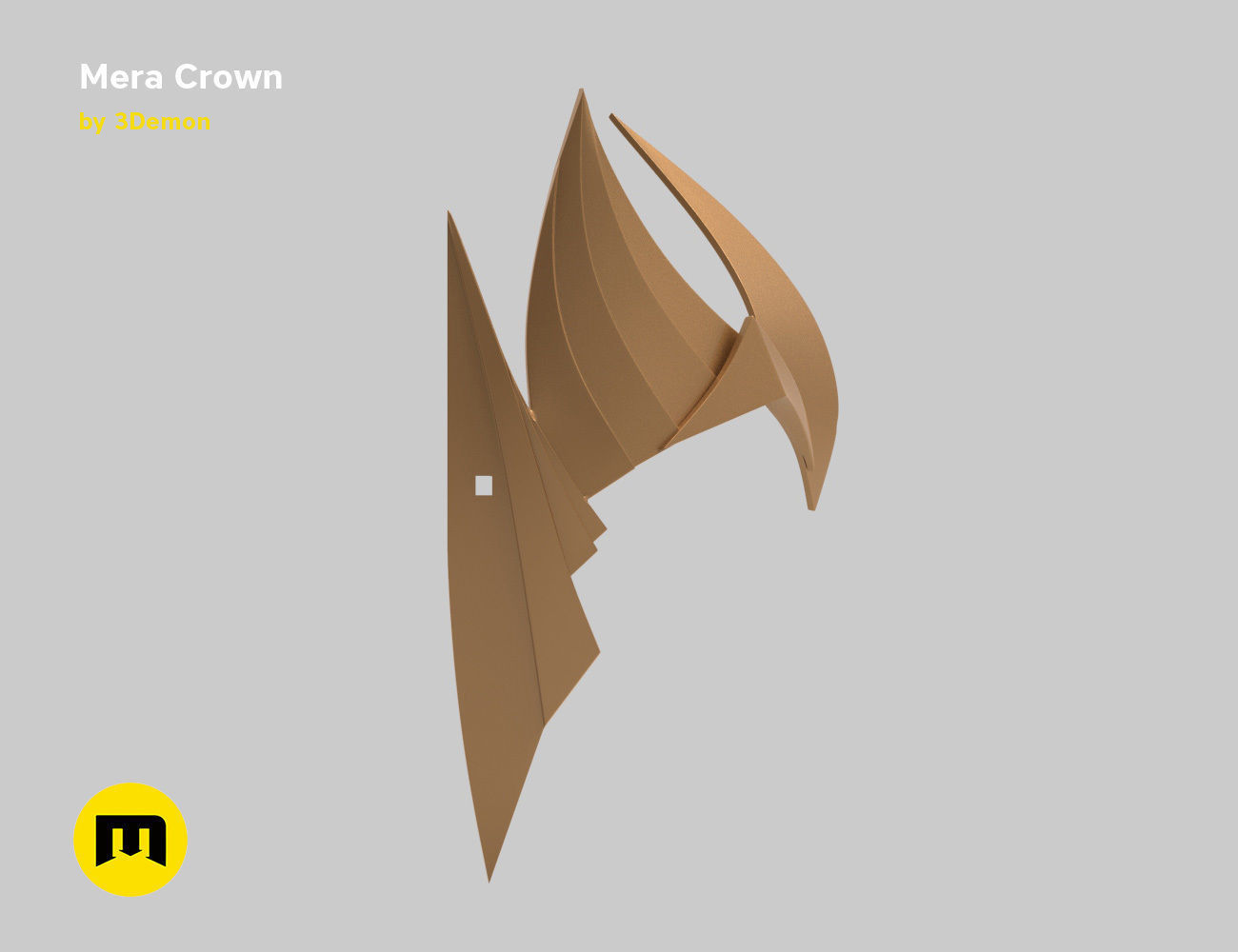 Mera crown 3D print model_4