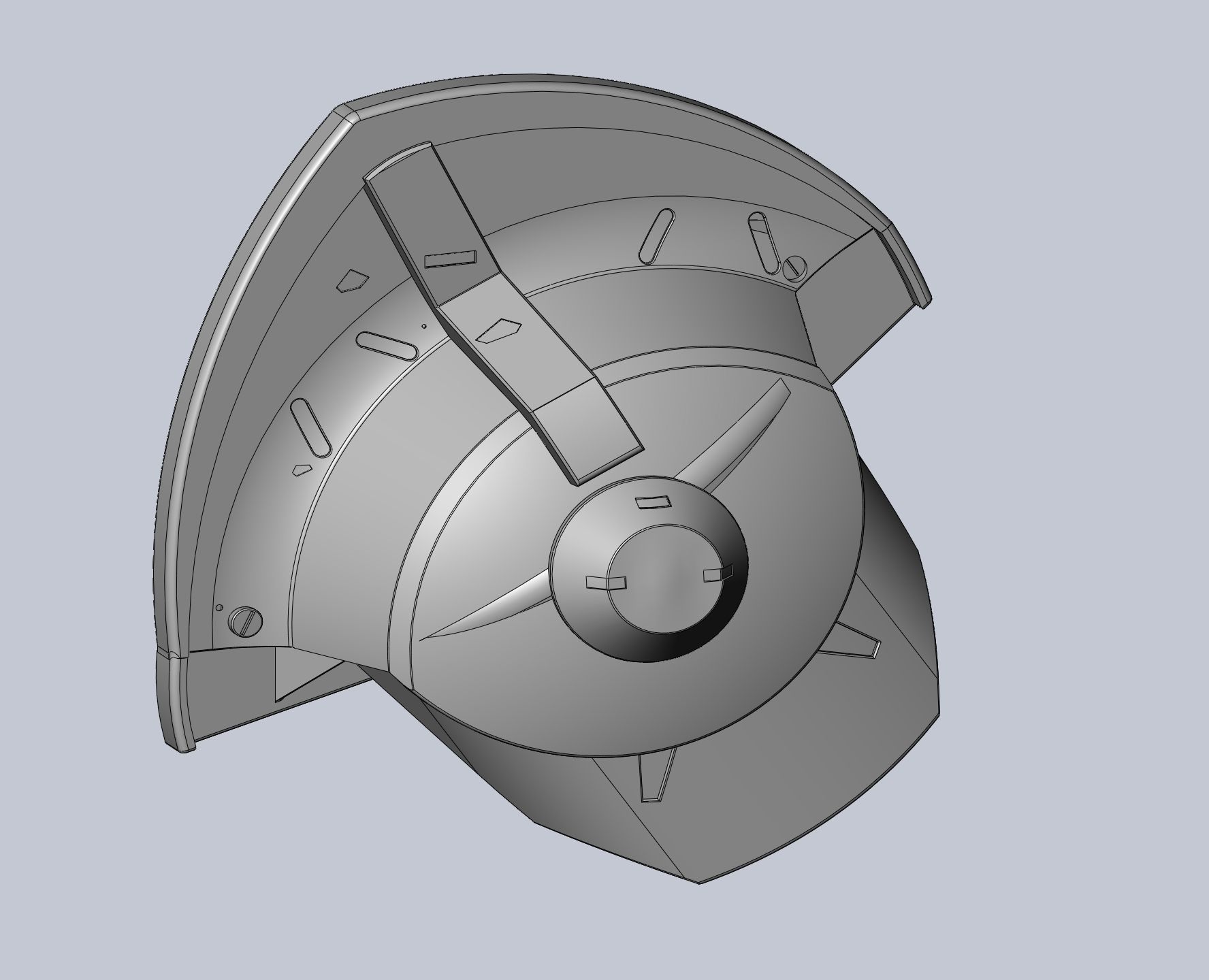 Overwatch Brigitte Shoulder 1 3D print model_3