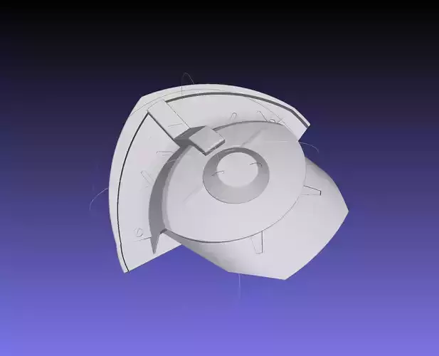 Overwatch Brigitte Shoulder 1 3D print model