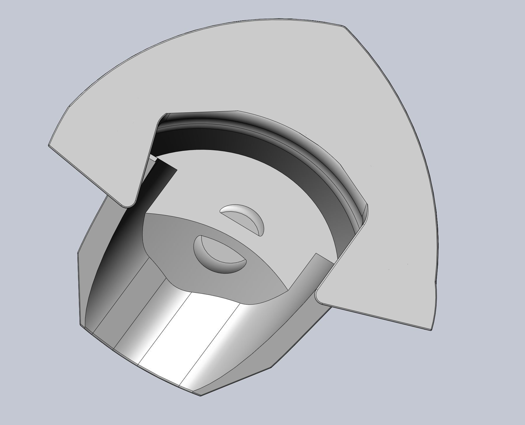 Overwatch Brigitte Shoulder 1 3D print model_8