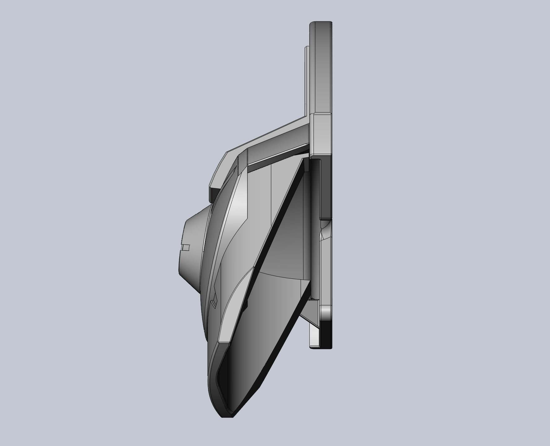 Overwatch Brigitte Shoulder 1 3D print model_9