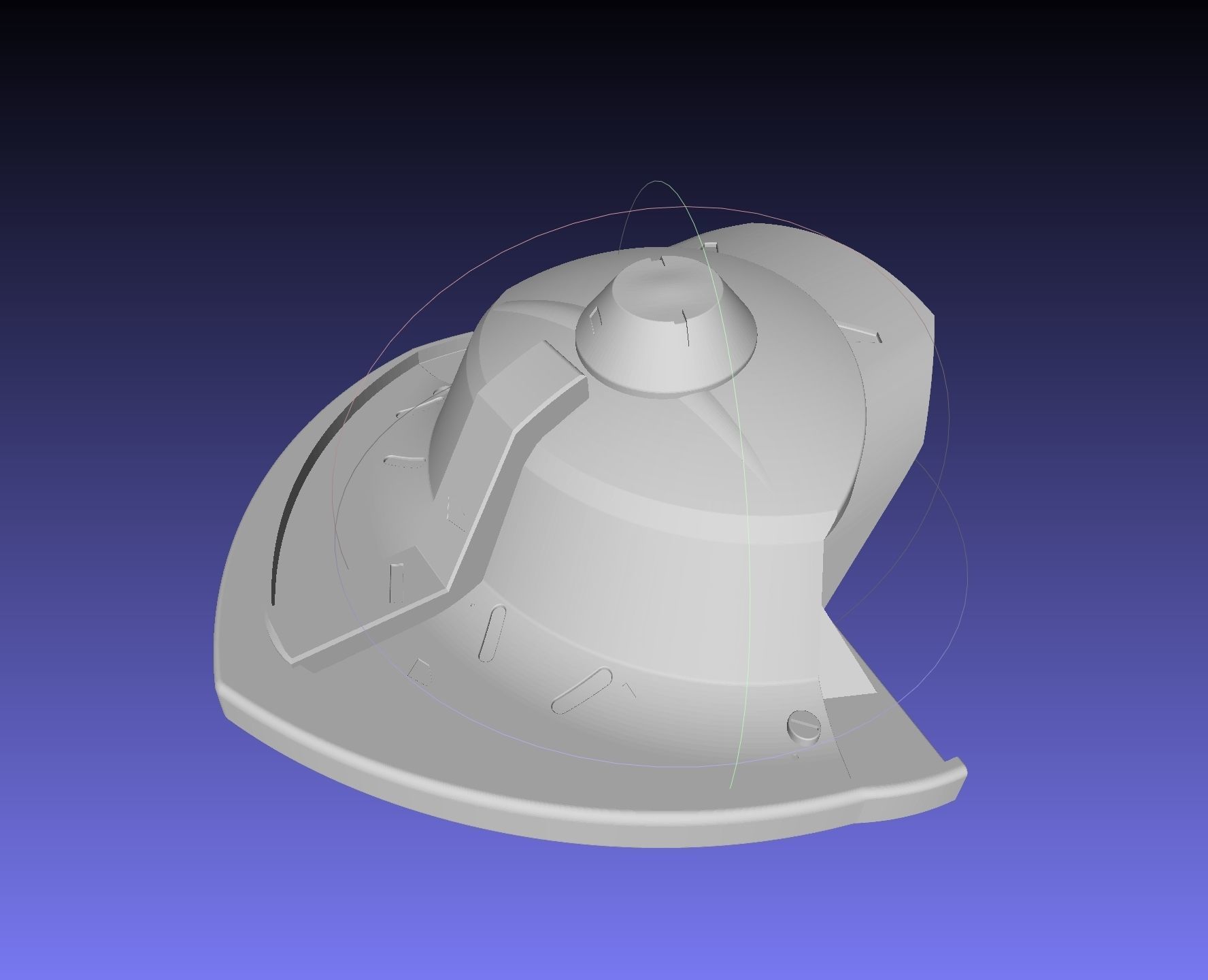 Overwatch Brigitte Shoulder 1 3D print model_1