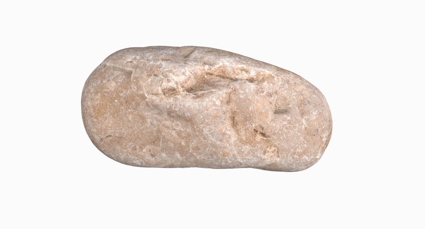 Oblong Rock 3D model_9