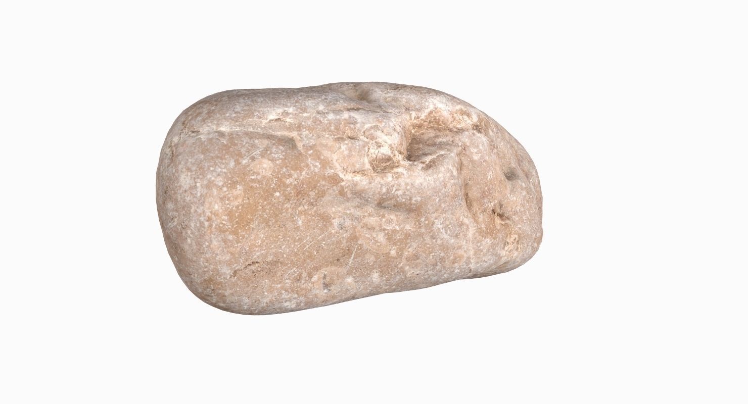 Oblong Rock 3D model_8