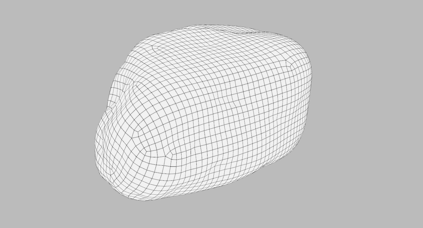 Oblong Rock 3D model_14