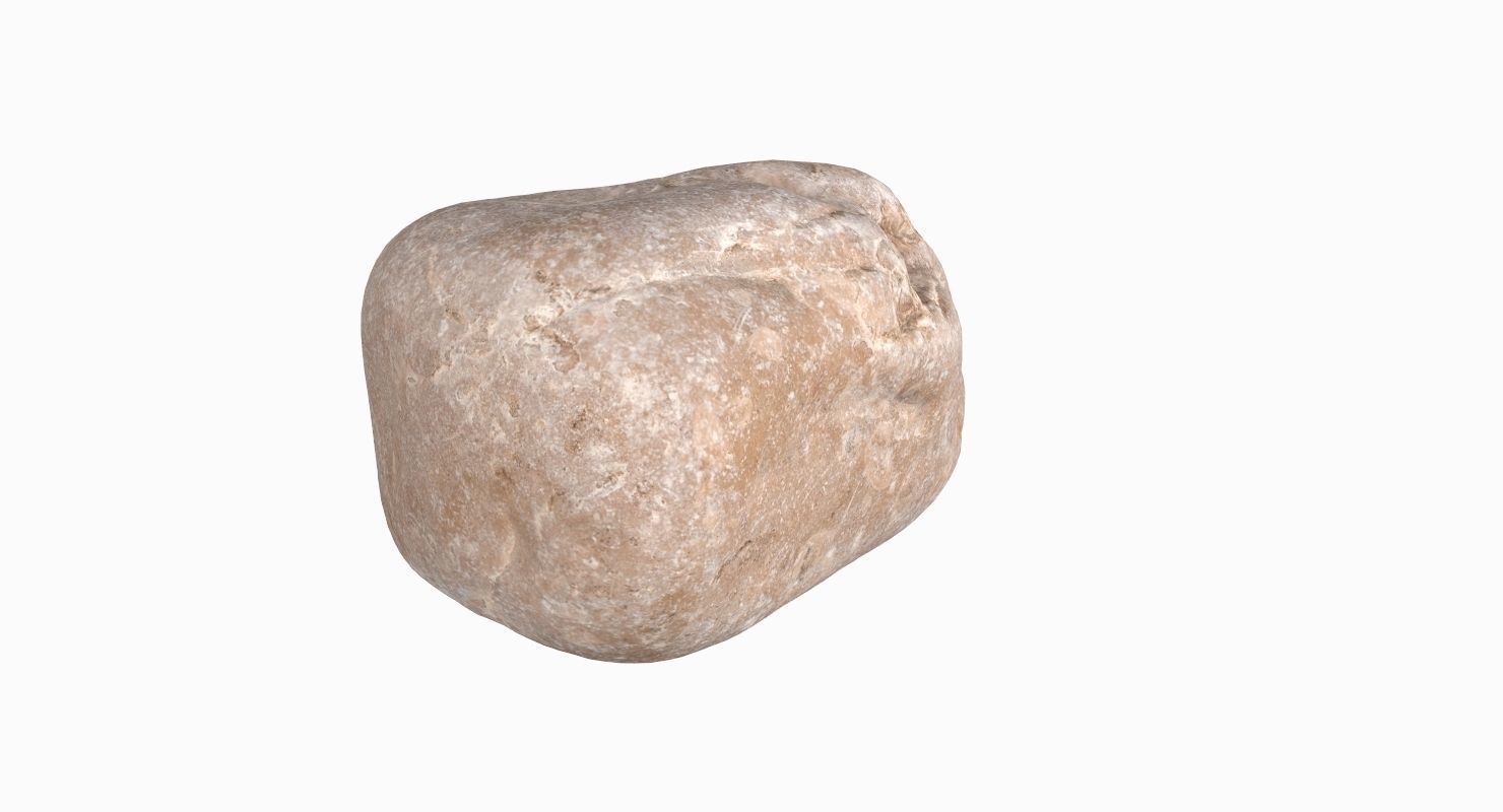 Oblong Rock 3D model_7