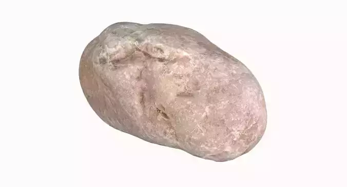 Oblong Rock 3D model