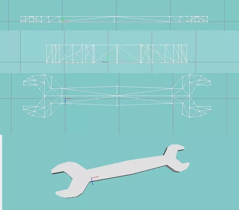 wrench Free 3D model
