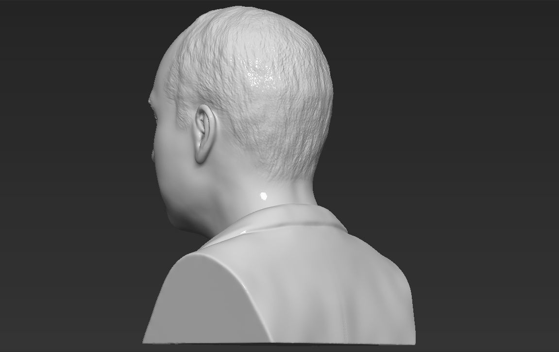 Prince William bust 3D printing ready stl obj formats 3D print model_4