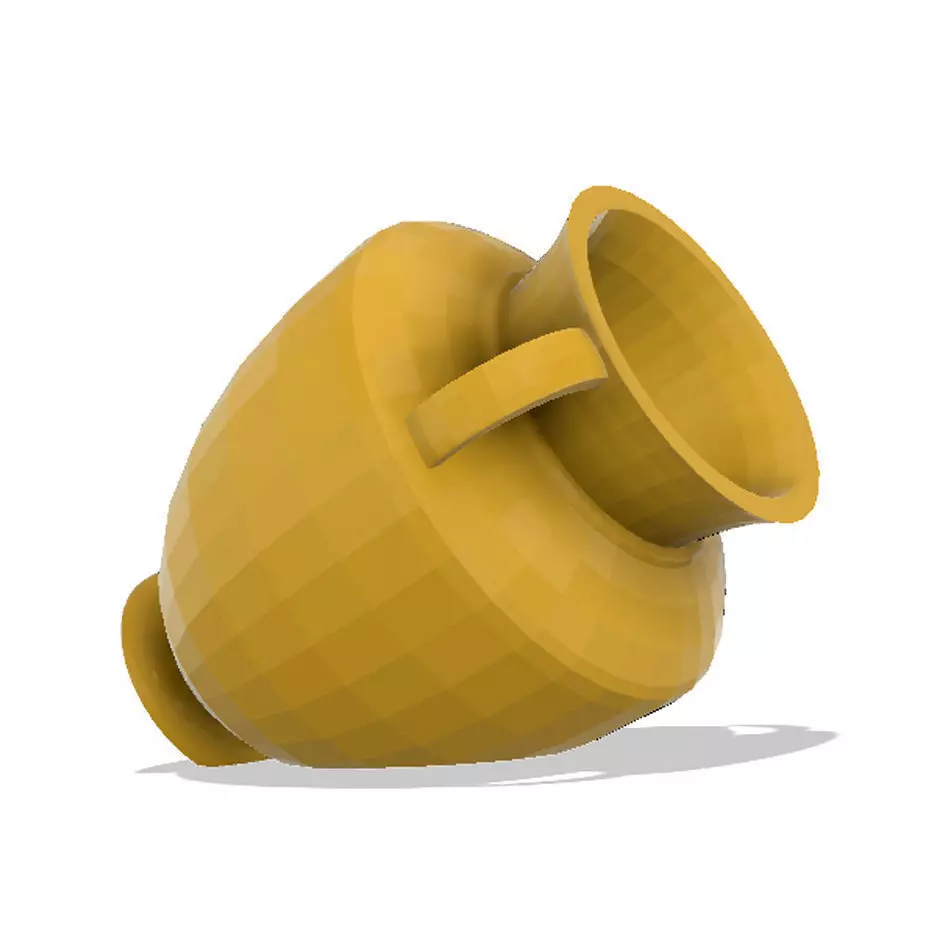 Greek Jar 3D print model_0