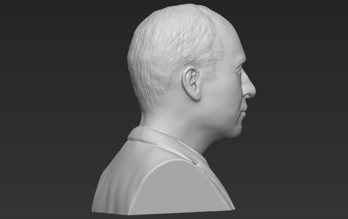 Prince William bust ready for full color 3D printing 3D print model_30